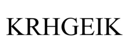 KRHGEIK trademark