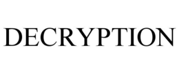 DECRYPTION trademark