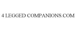 4 LEGGED COMPANIONS.COM trademark
