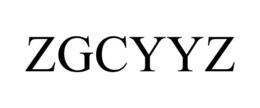 ZGCYYZ trademark