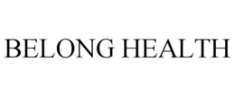BELONG HEALTH trademark
