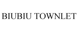 BIUBIU TOWNLET trademark