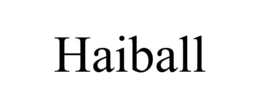 HAIBALL trademark