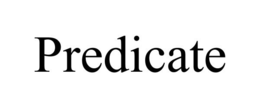 PREDICATE trademark