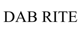 DAB RITE trademark