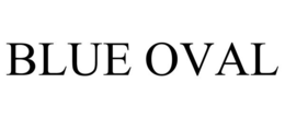 BLUE OVAL trademark