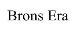 BRONS ERA trademark