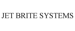 JET BRITE SYSTEMS trademark