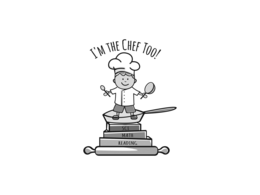I'M THE CHEF TOO! SCI MATH READING trademark
