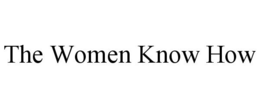 THE WOMEN KNOW HOW trademark