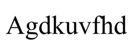AGDKUVFHD trademark