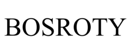 BOSROTY trademark