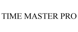 TIME MASTER PRO trademark