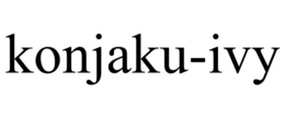KONJAKU-IVY trademark