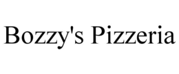 BOZZY'S PIZZERIA trademark