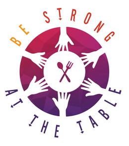 BE STRONG AT THE TABLE trademark