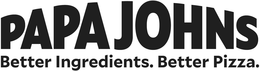 PAPA JOHNS BETTER INGREDIENTS. BETTER PIZZA. trademark