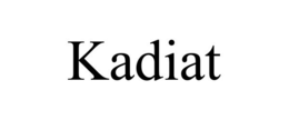 KADIAT trademark