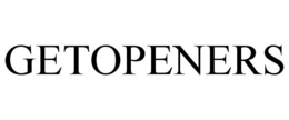 GETOPENERS trademark