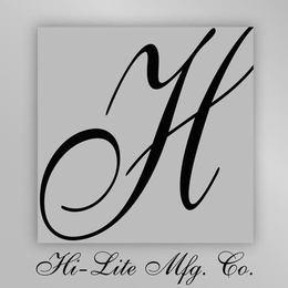 H HI-LITE MFG. CO. trademark