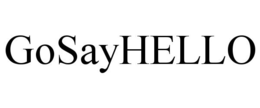 GOSAYHELLO trademark