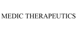 MEDIC THERAPEUTICS trademark