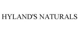 HYLAND'S NATURALS trademark