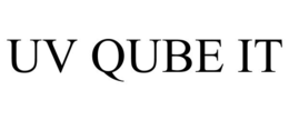 UV QUBE IT trademark