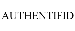 AUTHENTIFID trademark