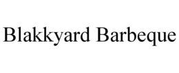 BLAKKYARD BARBEQUE trademark