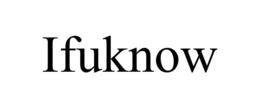 IFUKNOW trademark