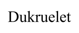 DUKRUELET trademark