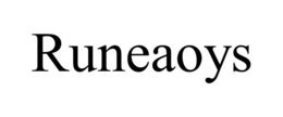 RUNEAOYS trademark