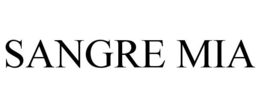 SANGRE MIA trademark