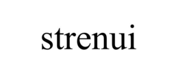 STRENUI trademark
