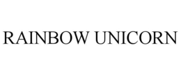 RAINBOW UNICORN trademark
