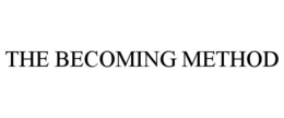 THE BECOMING METHOD trademark