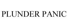PLUNDER PANIC trademark