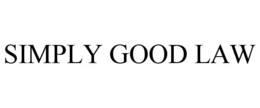 SIMPLY GOOD LAW trademark