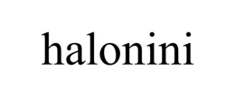 HALONINI trademark