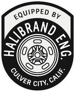 EQUIPPED BY HALIBRAND ENG. CULVER CITY, CALIF. trademark