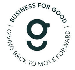 G \ BUSINESS FOR GOOD \GIVING BACK TO MOVE FORWARD trademark