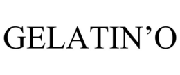 GELATIN'O trademark