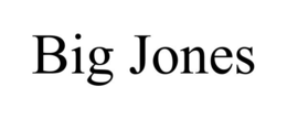 BIG JONES trademark