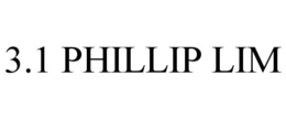 3.1 PHILLIP LIM trademark