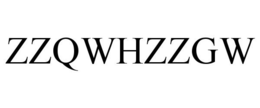 ZZQWHZZGW trademark