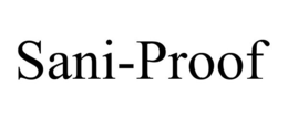 SANI-PROOF trademark