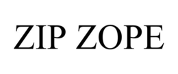 ZIP ZOPE trademark