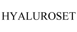 HYALUROSET trademark