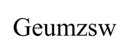 GEUMZSW trademark